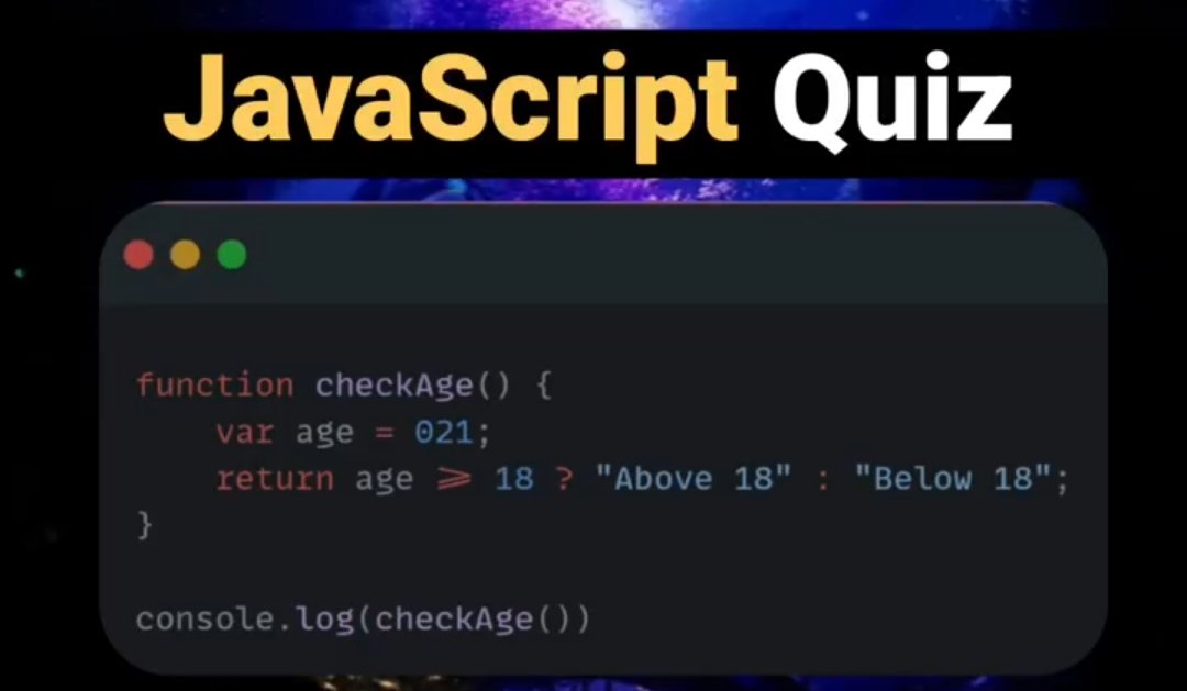 _SoniSumit's tweet image. Guess the output
#JavaScript #CodingMagic #frontenddeveloper