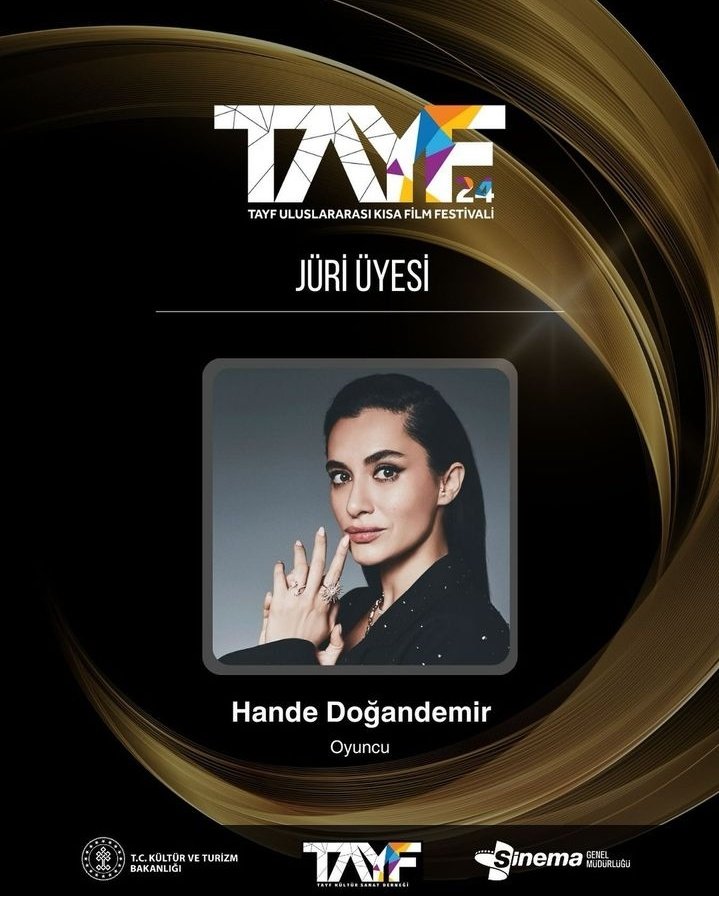 GzOU91xCPgxw6p4's tweet photo. Hande Dogandemir becomes the main jury member of the Taif International Short Film Festival 👏👏👏
#HandeDoğandemir #tayf https://t.co/sbXZzgQeTk