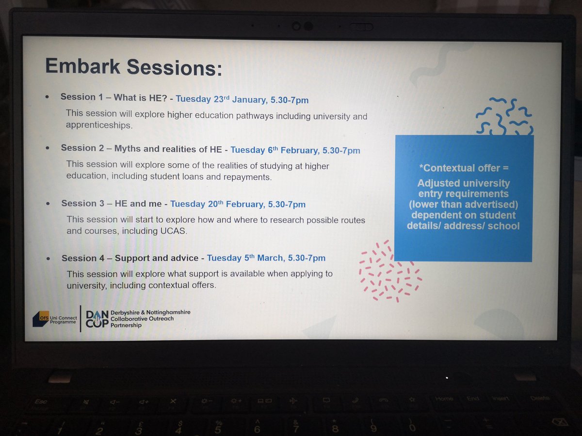 EmmaDANCOP's tweet photo. Great to see so many committed and engaged parents and carers last night @DukeriesAcademy for the EMBARK programme, supporting families to explore higher education together. Really interesting questions and conversations!
#UniConnect #HigherEducation #parentalengagement https://t.co/ha3jEayHSR