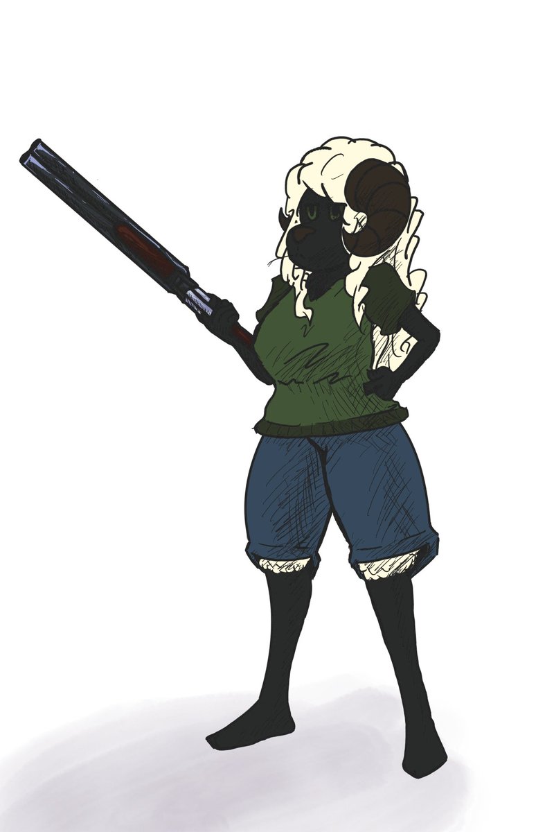 Snowhead_Blitz's tweet photo. Snowhead reference in progress; have Charlotte the Sheepwife in the meantime :3 https://t.co/RFuz0fwMET