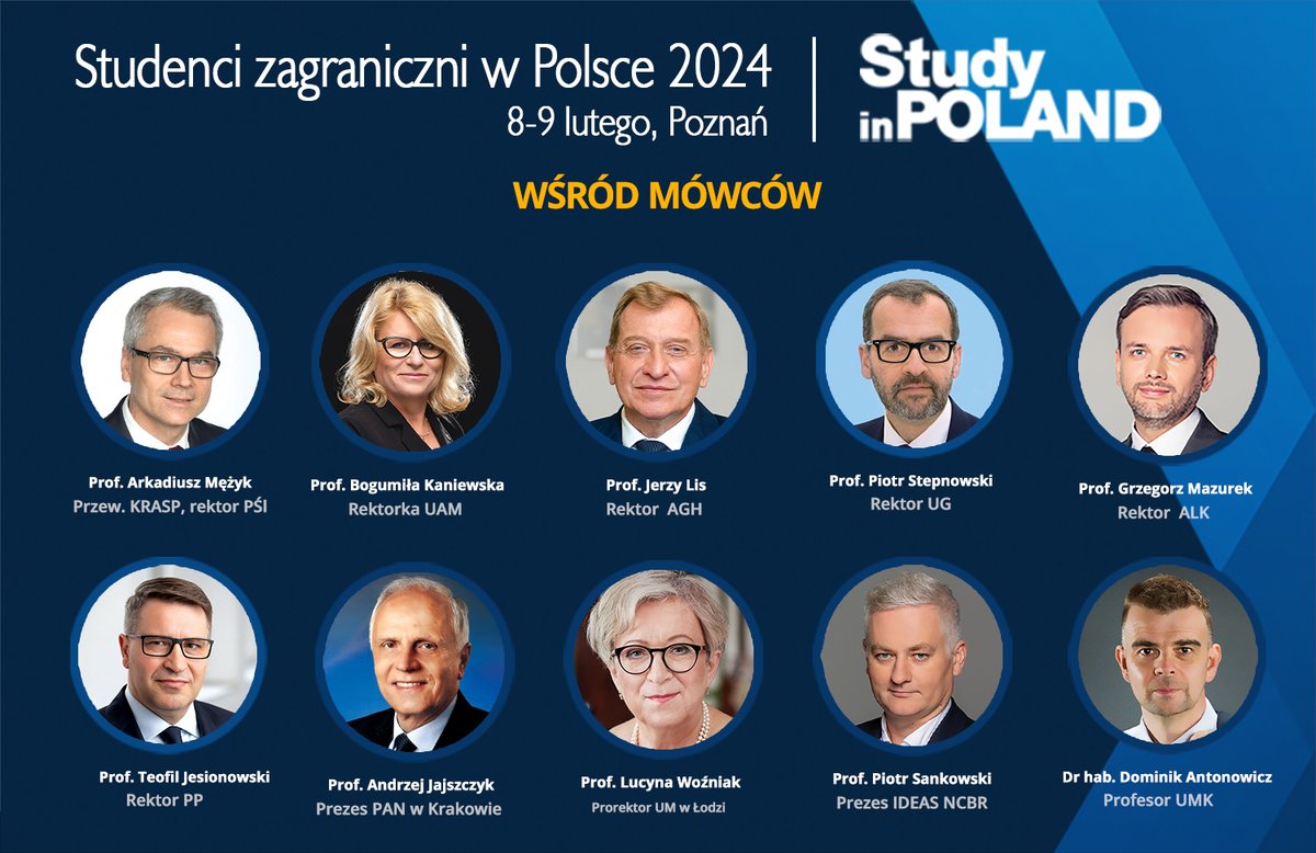 Osiągnęliśmy pierwszy cel programu „Study in Poland” i mamy już 100 tys. studentów obcokrajowców w naszych uczelniach. Co dalej? Na pewno trzeba zadbać o ich jakość i zaangażowanie w programy badawcze... Będziemy o tym dyskutować w Poznaniu. Rejestracja: studyinpoland.pl/konferencja2024