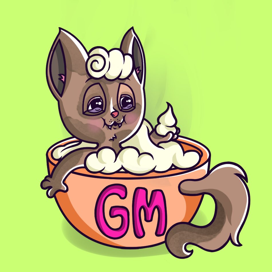 Gmeow☕️🩷

Happy Wednesday ✨

What are you up to? 

GMeow owned by <a href="/croco_locco/">Croco Locco🐊NFT</a> aka <a href="/BonnyNFT_PFP/">❤️BONNY❤️</a> 

#NFTCommunity #Randocats