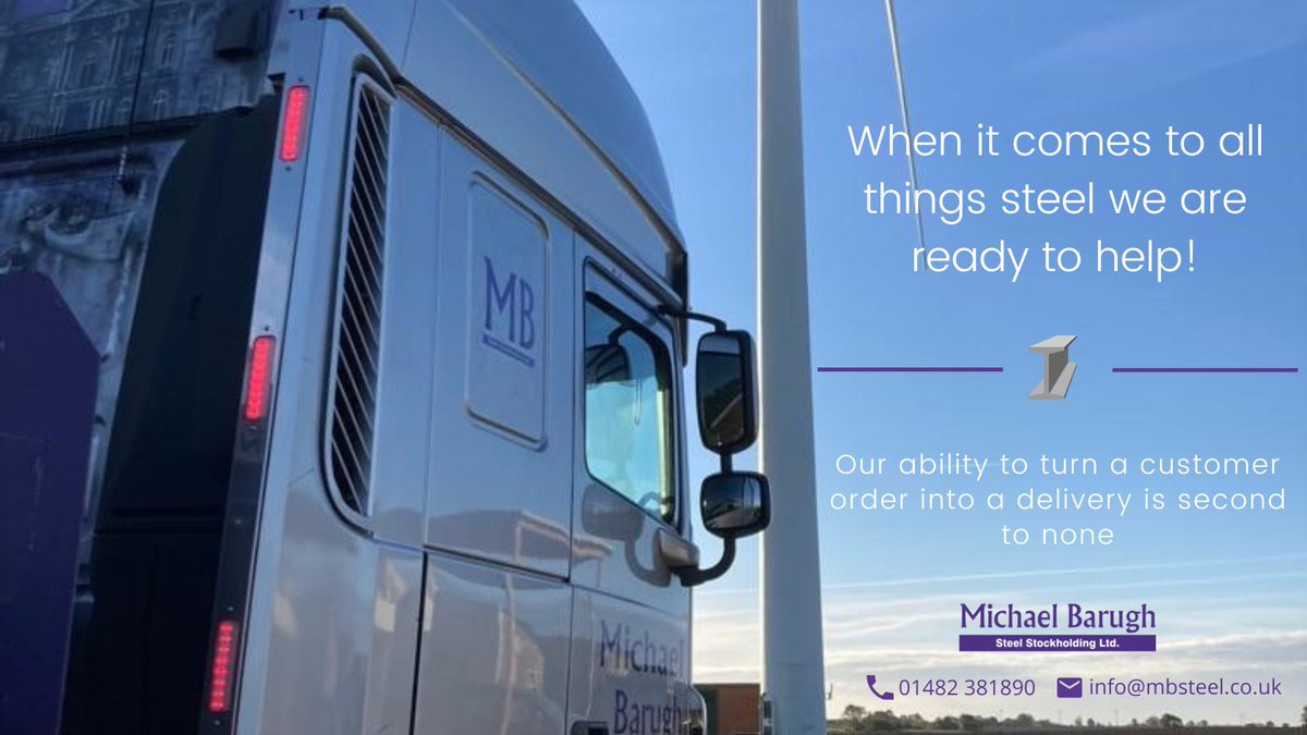 Steel needs? Consider them covered! 🛠️🔩 For all your steel requirements, we've got the expertise and quality you can trust. Let's build your vision together! Talk to us today on 01482 381890 #SteelSolutions #QualitySteel #welovewhatwedo #steel #delivery  #industry  #Expertise