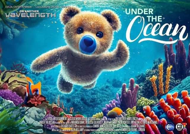 UNDER THE OCEAN by Simon James Collier &amp; Richard Bates - ‘Join Lisa and her tatty teddy-bear Norman on a magical journey to the world on the ocean floor…’ A part of the On Another Wavelength audio anthology series, available now from evcol.com.
#audiodrama