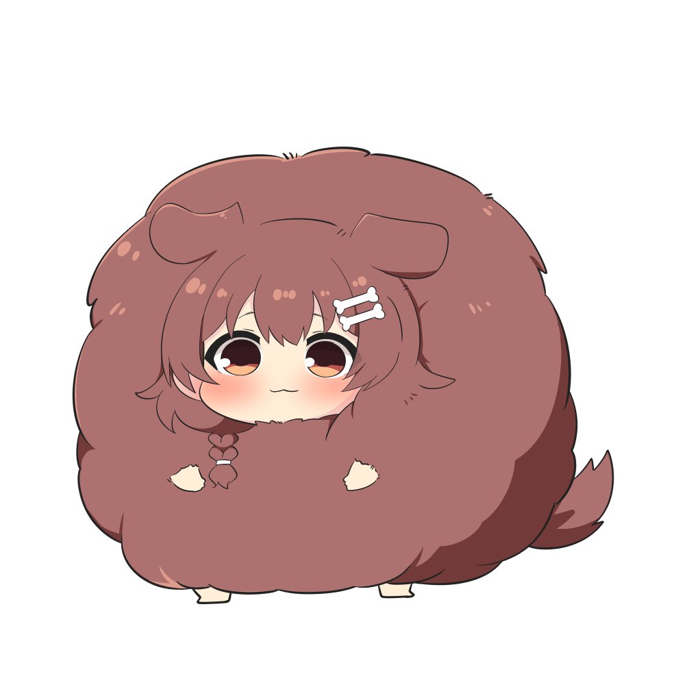 戌神ころね 「もこもこ #できたてころね」|トゥーミのイラスト
