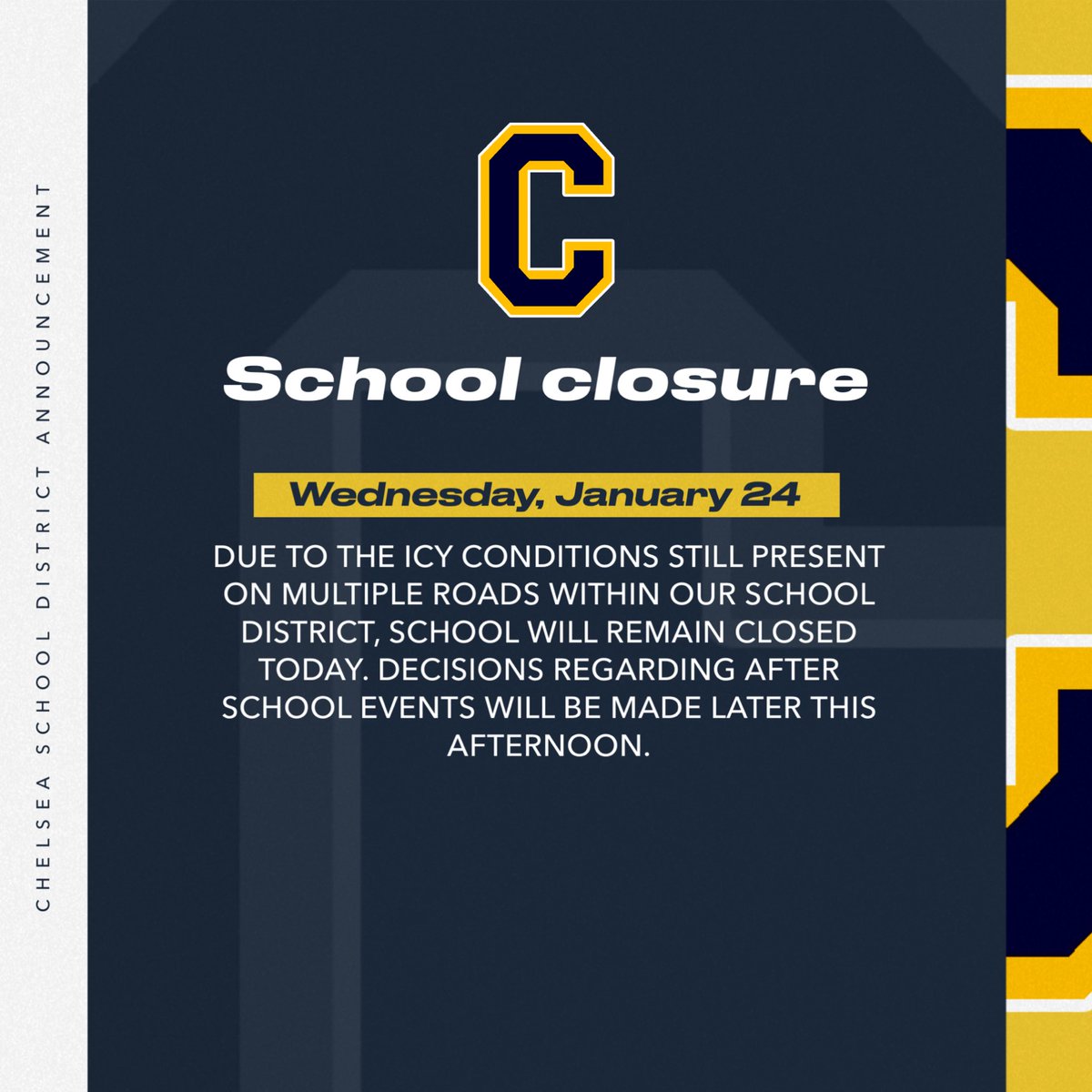 Chelsea School District tweet media