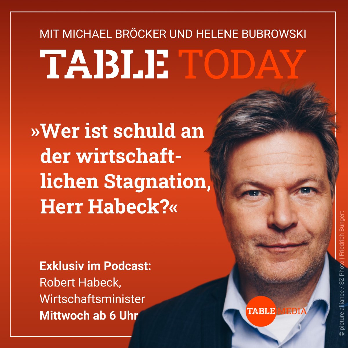 +++ EXKLUSIV +++ Wirtschaftsminister #Habeck fordert mehr Mut für Investitionen im eigenen Land

Angesichts der wirtschaftlich trüben Lage ruft Bundeswirtschaftsminister @BMWK Robert Habeck <a href="/Die_Gruenen/">BÜNDNIS 90/DIE GRÜNEN</a> im Podcast Table Today zu größerem „Standortpatriotismus“ auf 🧵
