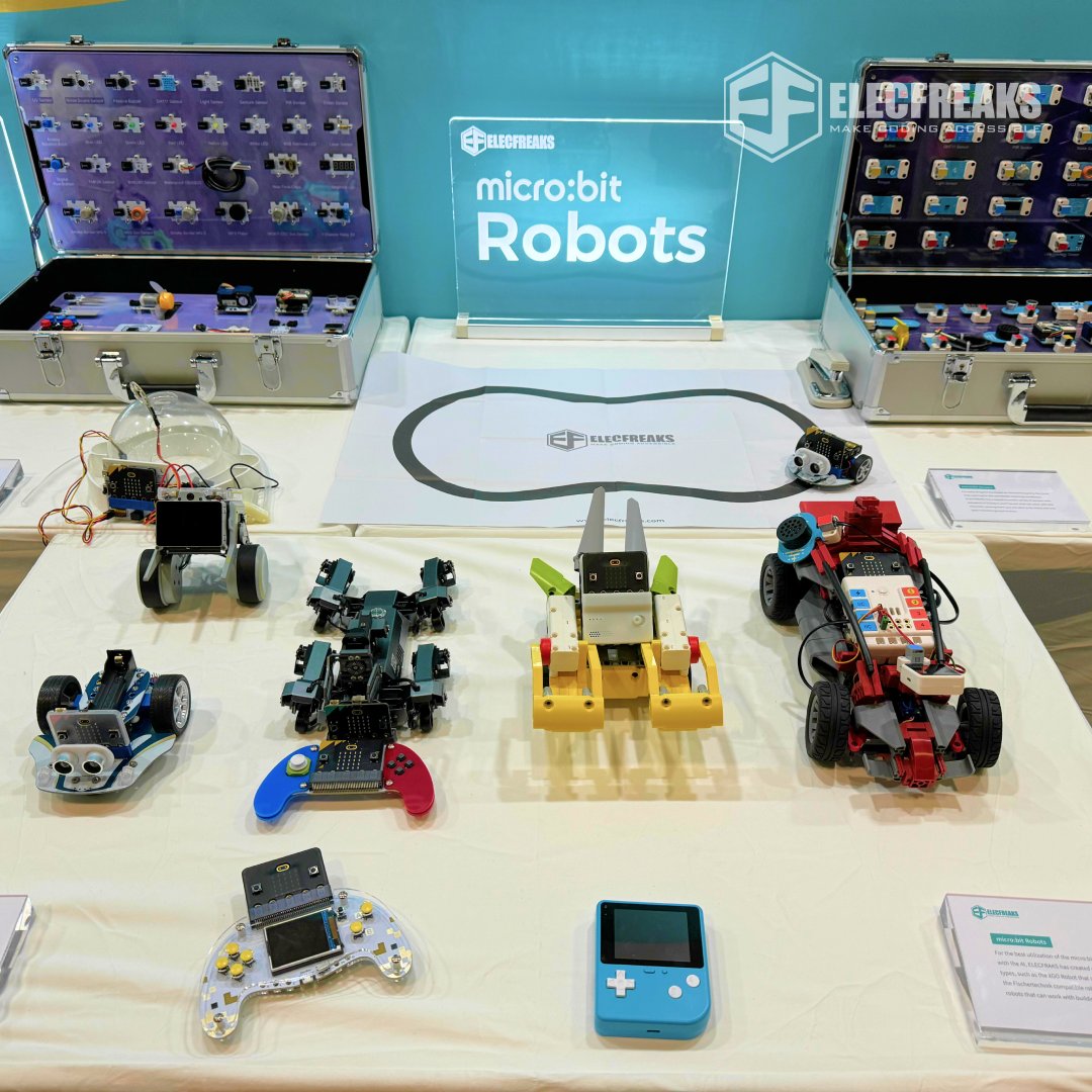 The BETT exhibition has begun! ELECFREAKS welcomes friends to visit! We have brought many products to communicate and learn with you.👋

#elecfreaks #educationuk #london #stem #education #coding #raspberrypi #tech #programmer #programming #robot #arduino #python #future #maker…