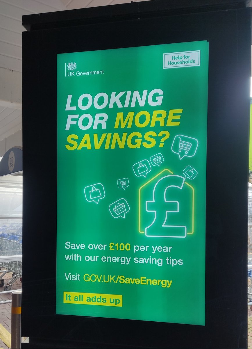 Oh wow. £100 savings per year. That'll help offset the *checks notes* £4,800 a year I'm paying in mortgage interest since you tanked the economy. Fuck the Tories.