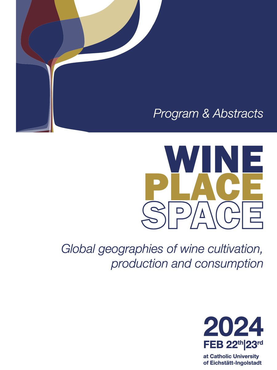 This going to be fun. Great topic, interesting presentations, and wine tasting 🍷

Workshop on 'Wine, Place and Space' in Eichstätt - organized by @AnikaZorn @TLopezay @tamjowd Marc Daferner, Gerhard Rainer, Christian Steiner & myself.

#geography #wine #space #science #workshops