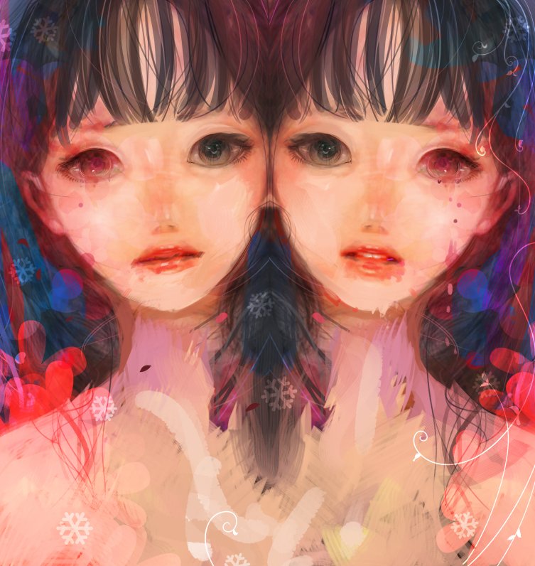 「夜だよ」|かざあなのイラスト