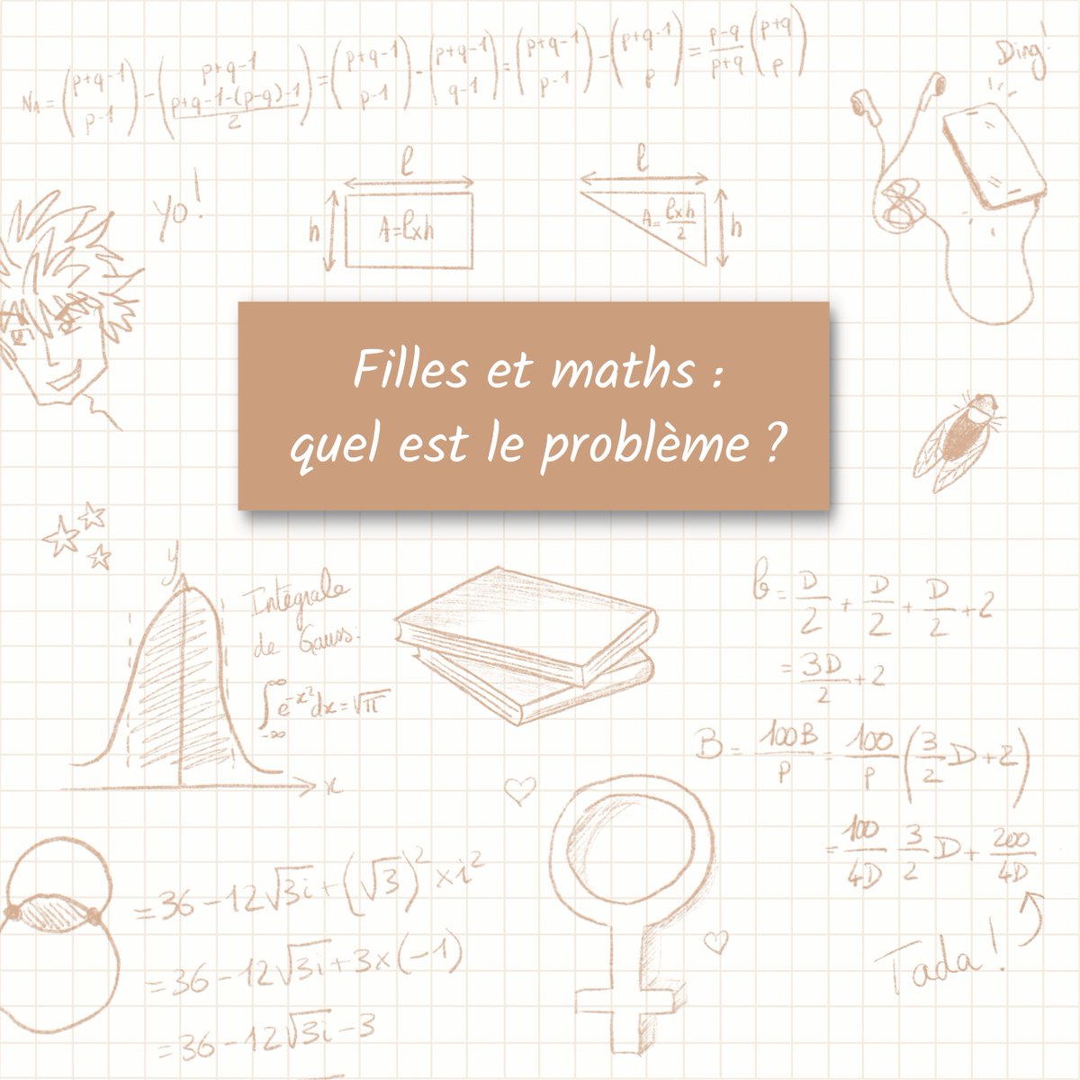 #Rappel ⏰| J-1 ! À 17 ans, 1 fille 🇫🇷 sur 2 n'étudie plus les #mathématiques, contre seulement 1 garçon sur 4.  

#Matheuses. Les filles, avenir des mathématiques se penche, entre autres, sur cette problématique. 

Sortie en librairie dès demain 👉 buff.ly/3SbNxul