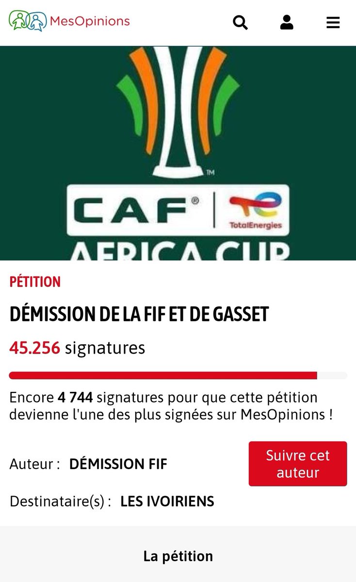 luca_varan's tweet image. La  pétition exigeant la démission du président de la Fédération de football a obtenu plus de 45 000 signatures😱