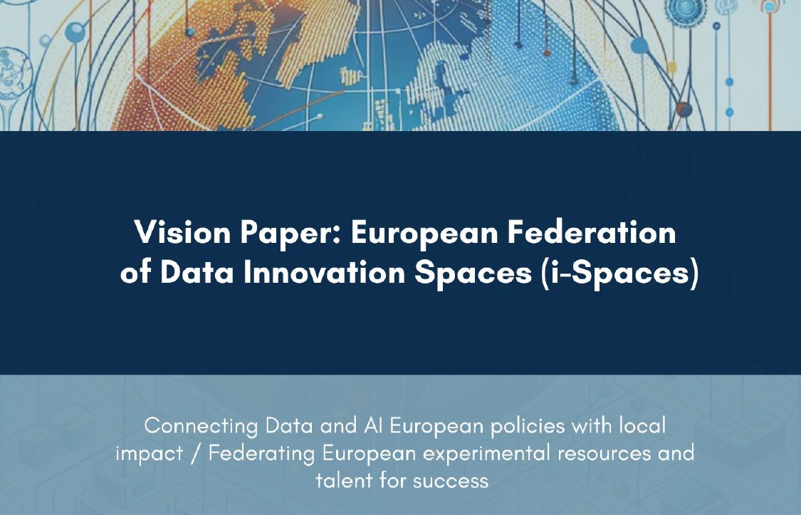 Big Data Value Association (@bdva_eu) on Twitter photo 🔊BDVA is proud to share the Vision Paper of the European Federation of #data Innovation Spaces (i-Spaces), produced in collaboration with <a href="/EuHubs4/">EUHubs4Data</a>❗️
📖It shares the vision, mission and objectives of the Federation of 🌌i-Spaces❗️
👉bdva.eu/vision-paper-e… 🔊BDVA is proud to share the Vision Paper of the European Federation of #data Innovation Spaces (i-Spaces), produced in collaboration with <a href="/EuHubs4/">EUHubs4Data</a>❗️
📖It shares the vision, mission and objectives of the Federation of 🌌i-Spaces❗️
👉bdva.eu/vision-paper-e…