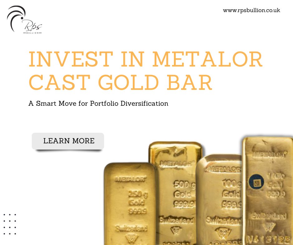 💰Secure your future with the Metalor Cast Gold Bullion Bar, a symbol of wealth and stability. Invest with RPS Bullion - where value meets trust.

👉 Invest now: rpsbullion.co.uk

#Rpsbulllion #goldbullion #londongold #goldbar #GoldInvestment
