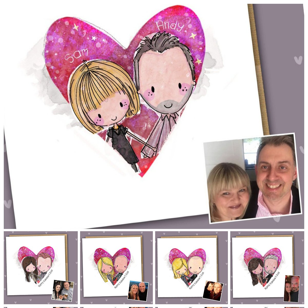 Custom drawn Valentine's cards for your loves ❤️

Caption can be printed inside if choosing to frame xxx

daisyraedesign.etsy.com/listing/166059…