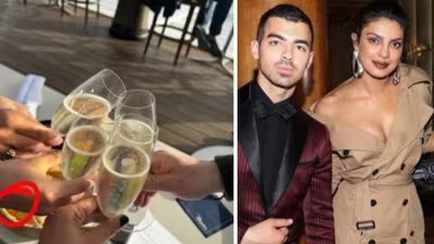 htcity's tweet photo. .#PriyankaChopra may have shared a now-deleted Instagram Story from a double date with #NickJonas, #JoeJonas and his new girlfriend #StormiBree. https://t.co/OuNepo8FYh
