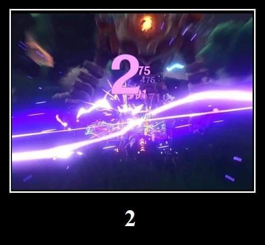 teyvattabloid's tweet photo. What's your highest Raiden ult damage 😂

#Genshinlmpact #Genshin #GenshinMemes https://t.co/HrqwOW94PT
