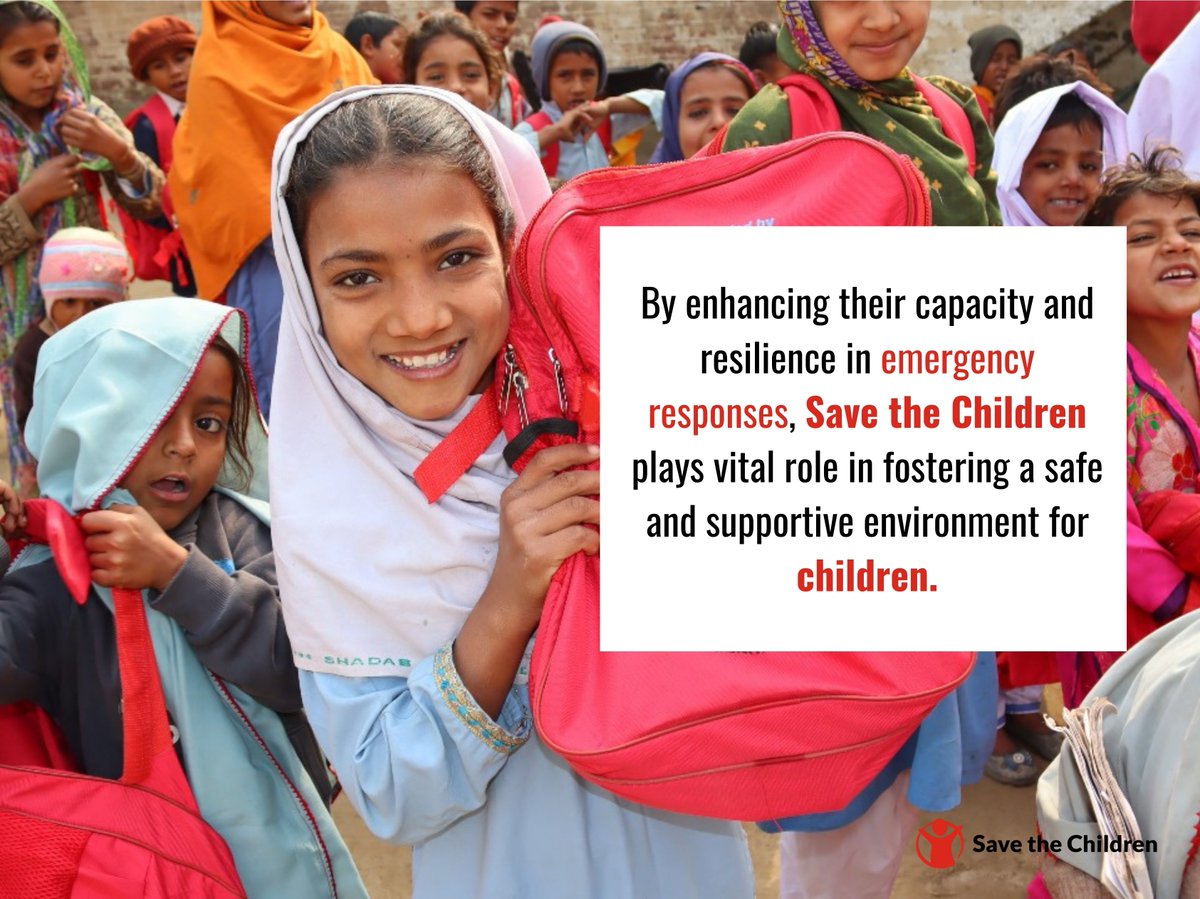 savechildren_pk's tweet photo. (2/2) contribute to development of life skills in children, empowering them to protect themselves and others.
#InternationalDayofEducation #SavetheChildren #SavetheChildrenPakistan #LearningforLastingPeace https://t.co/zwrMPq6xDZ