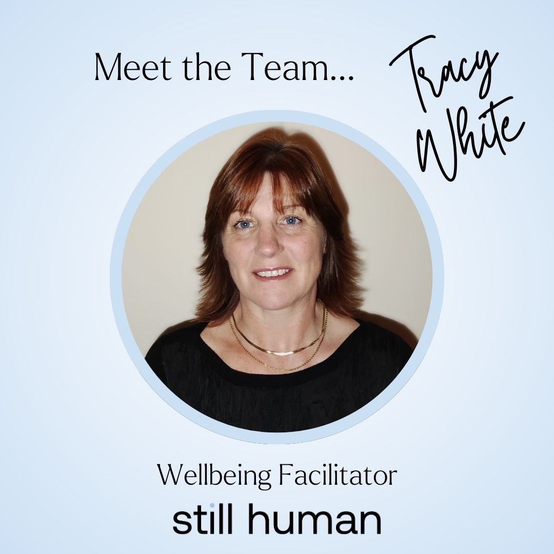 Team update! We are delighted to announce that Tracy White has joined the #StillHuman team as a Wellbeing Facilitator in the North. Tracy has worked in Primary Education for over 20 years as a Headteacher, Senior Leader, Teacher and was a Safeguarding Lead for over 15 years.