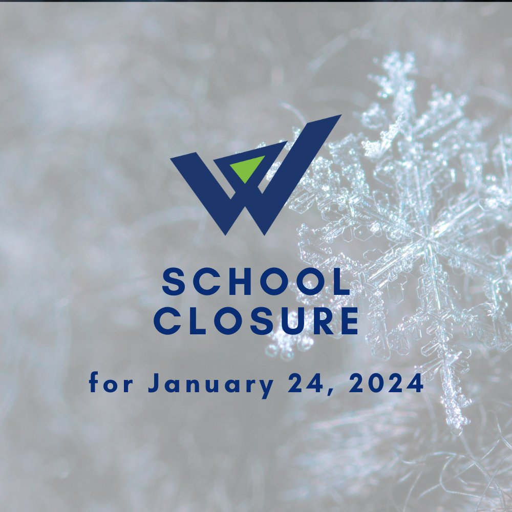 Due to poor road conditions and heavy fog, all WISD student programs will be closed today on Wednesday, January 24.

WISD’s admin offices at the Teaching &amp; Learning Center will be open.

Stay warm and stay safe!