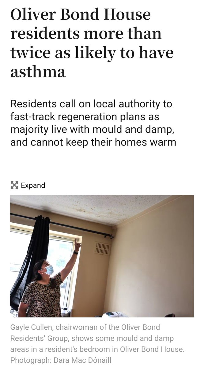 New research @TrinityMed1  highlights the link between substandard living conditions to poor respiratory health in the Oliver Bond House community in Dublin 8. 
See more at: tcd.ie/news_events/to……
@cdp_robertemmet @HsehealthW @HSECHO7 
#TrinityResearch #ResearchMatters