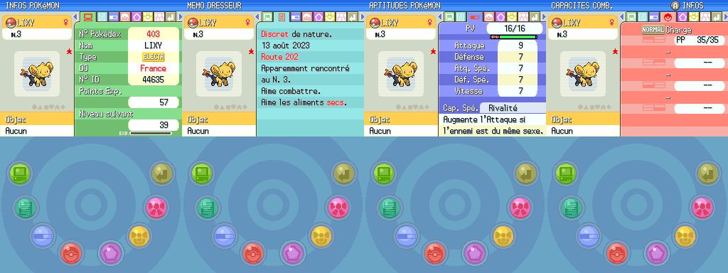 EventPokemon's tweet photo. Ajout de 10 #Lixy #Chromatique #PokéRadar Français 🇫🇷 #PokémonPlatine 👍
#ShinyPokemon #ShinyHunting #Shiny 
https://t.co/3eXBAIGwHF https://t.co/pDs613b696