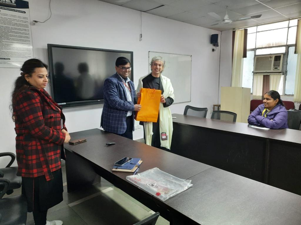 The EEE Department was honored to host a special guest lecture on January 19th, by Mr. Udayan Kanade, CEO -ONEIRIX Labs. Pune. 
#kiet_group_of_institutions #KIETGZB #kietengineeringcollege #KIET #AKTU #AICTE  #GuestLecture #TechnologyInsights #ChatGPT #LanguageModels #Innovation