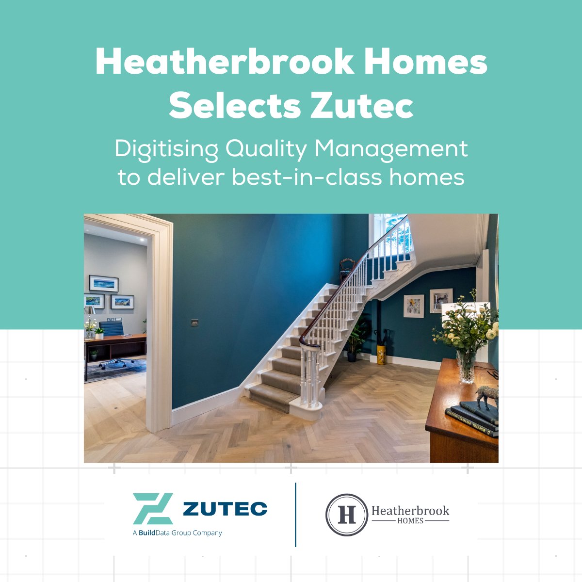 Great news! 🏠 Heatherbrook Homes, the luxury housebuilder selects <a href="/ZUTECGROUP/">Zutec</a> and its Quality Management solutions to digitise manual processes in support of its strategy to prioritise excellence.

👉 Read the full story here: bit.ly/4b0YPZQ

#housebuilding