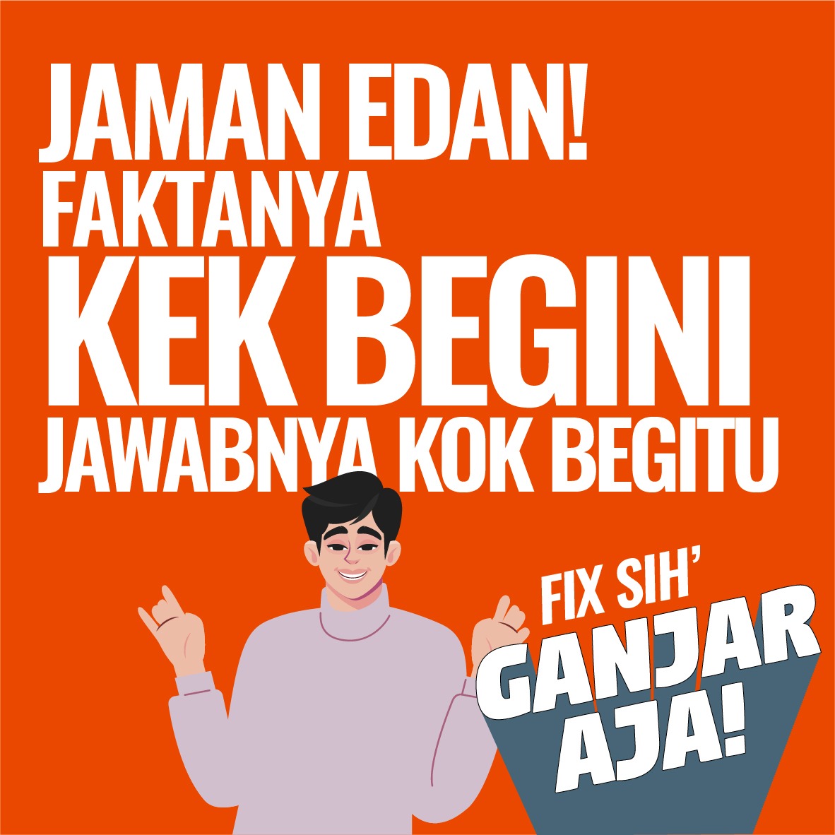 ruhulanakgaul's tweet image. Mencla-mencle.
Udah lah, Ganjar-Mahfud saja!
#GanjarMahfud2024