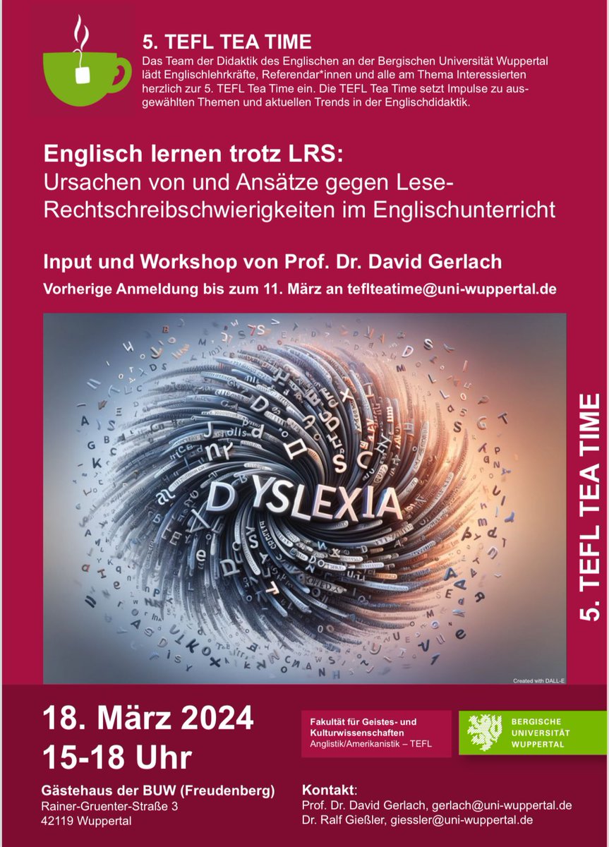 Es ist mal wieder an der Zeit für eine Tea Time 🫖