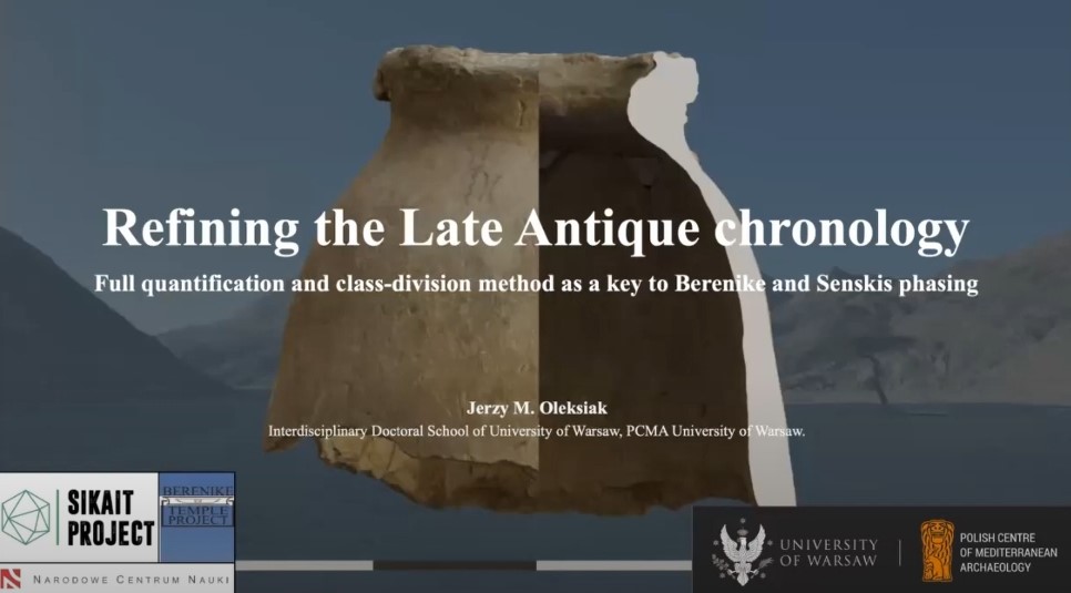 Jerzy M. Oleksiak's talk unveils insights from Berenike and Sikait pottery. Examining 70,000+ sherds, he refines Late Antique chronology, revealing trends in material distribution and cultural influences. Kudos to the team! 🏺🔍 #Archaeology #LateAntique youtube.com/watch?v=4-XIws…