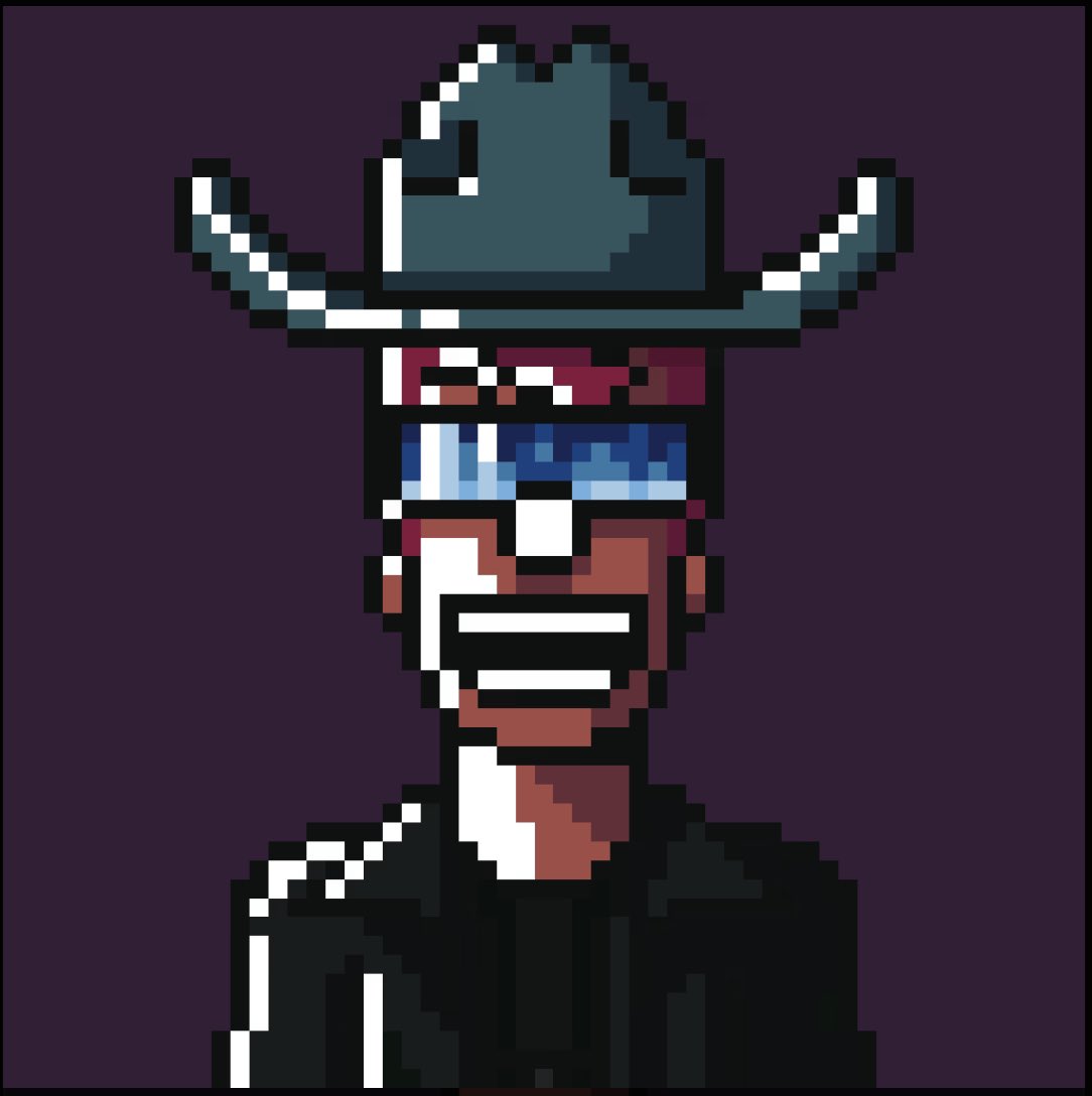 GM #Web3 mfers ☀️

Heard that <a href="/srpeters/"></a> had the best #NFTCommmunity 

Want to follow all the #DiamondHands of 

#GodHatesNFTees , #THNFTeesDorks , $Dork , #ApeHaterClub 

Say hi to my COWBOY 🤠