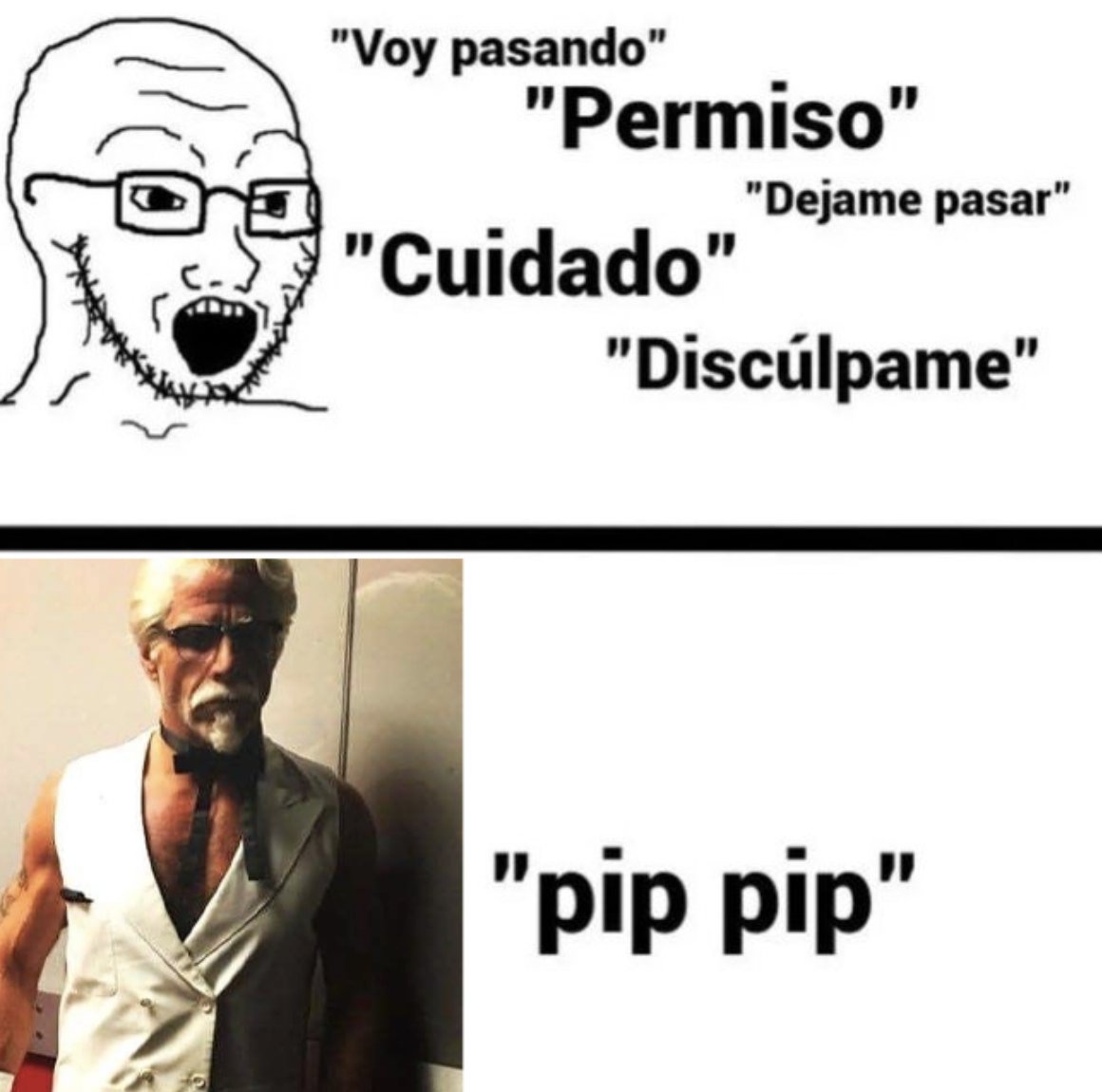 KFC_ES's tweet photo. pip pip https://t.co/VW7wgGa3i8