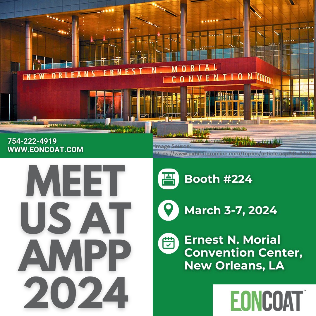 🌟 AMPP 2024 Alert! 🛡️

Join us March 3-7, 2024 at Ernest N. Morial Convention Center, New Orleans. Meet us at Booth #224 for the latest in corrosion protection. Network with industry leaders!

#AMPP2024 #CorrosionProtection #JoinUs 🚀🤝🌐