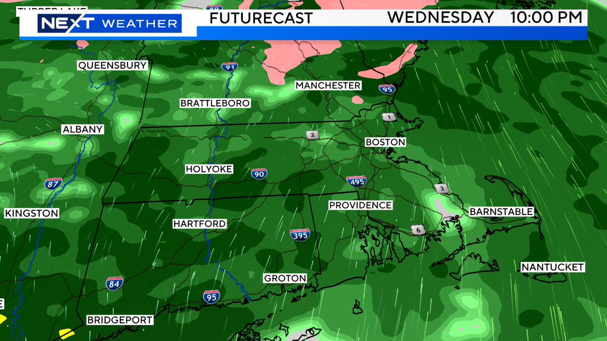 JasonMikellTV's tweet photo. It’s a GREAT DAY to have a GREAT day friends! Overnight snow and icy conditions prompting a slower commute this morning. In 24hours, we will be experiencing rain and 50s tomorrow! #rollercoasterweather @wbz #wbzmornings #cbsboston https://t.co/OsAV4RMV8G