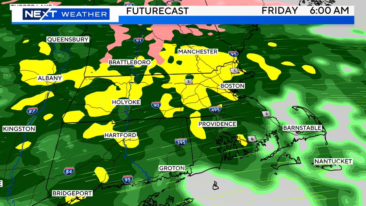 JasonMikellTV's tweet photo. It’s a GREAT DAY to have a GREAT day friends! Overnight snow and icy conditions prompting a slower commute this morning. In 24hours, we will be experiencing rain and 50s tomorrow! #rollercoasterweather @wbz #wbzmornings #cbsboston https://t.co/OsAV4RMV8G