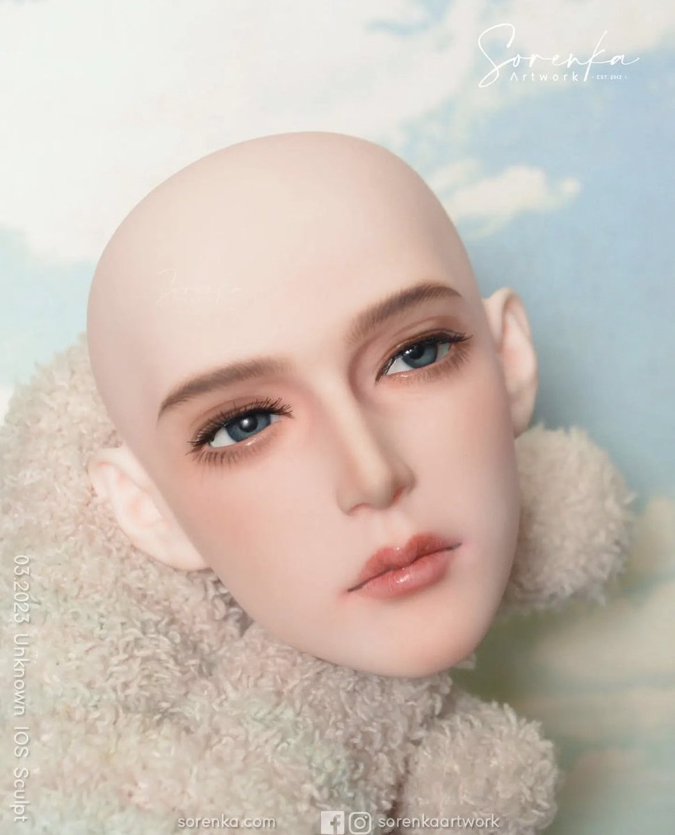 KailaVictim's tweet photo. Past Project with Sorenka Artwork 🥰❤️ 

#makeupdolls #dollpaint #bjdfaceup #bjddoll #noeulnuttarat https://t.co/BXZl0wkLIw