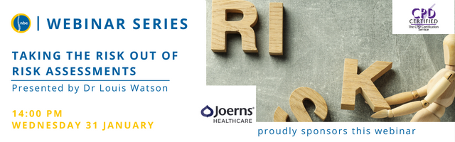 Only one week until the 1st NBE webinar in our '24 series! Taking the Risk out of Risk Assessments: a Guide to Formal Intermediate & Advanced Risk Assessments Register for this member-exclusive event from the latest NBE newsletter. Thank you to sponsors @JoernsHC_UK