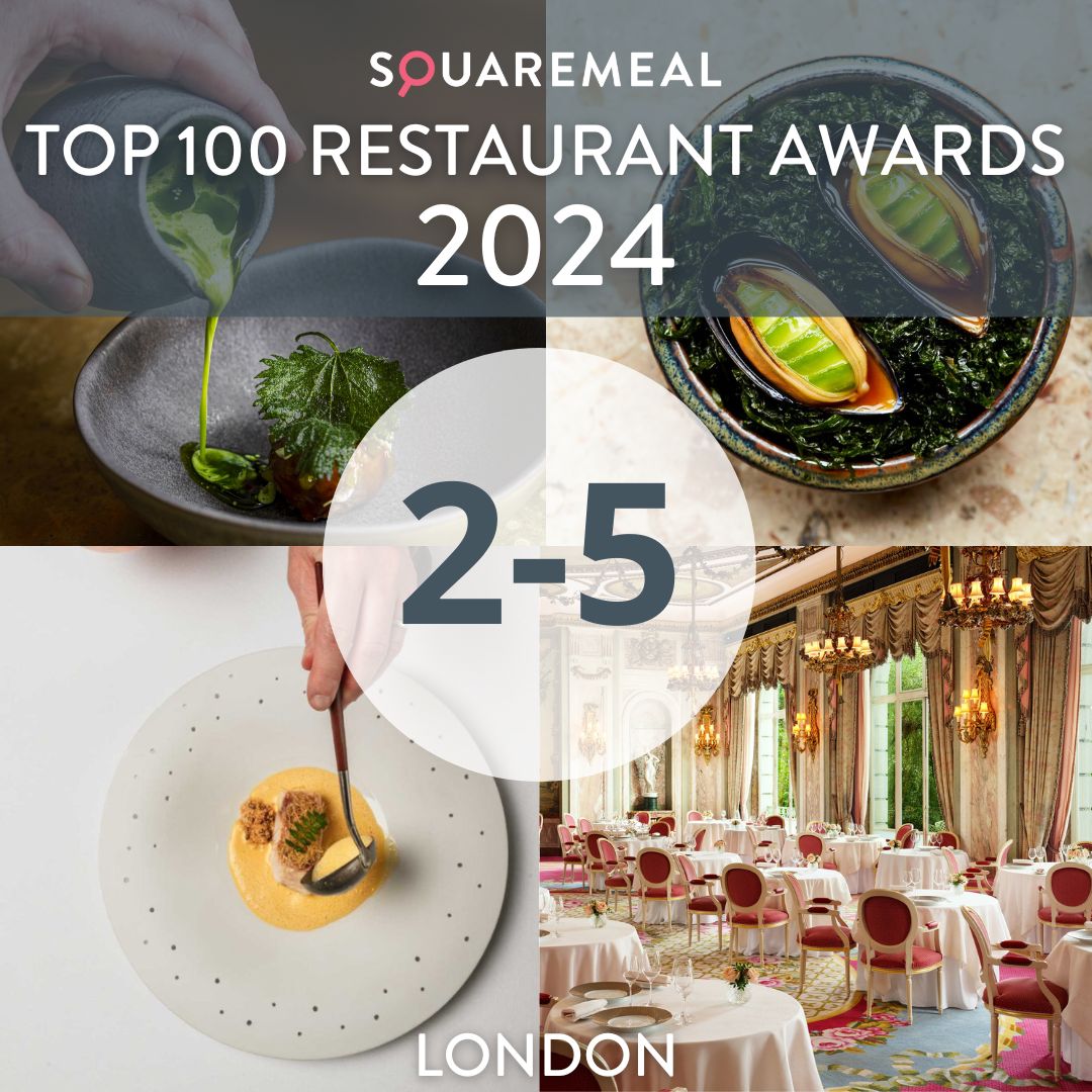The final few are in (winner to be announced shortly). 🥇??? 🥈 @DaTerra_London, Bethnal Green 🥉@theritzlondon, St James’s 4. Humble Chicken, Soho 5. @table_evelyn, Piccadilly #SMTop100London @RafaelCagaliD @jwilliamschef @missionsato @JamesGoodyear1