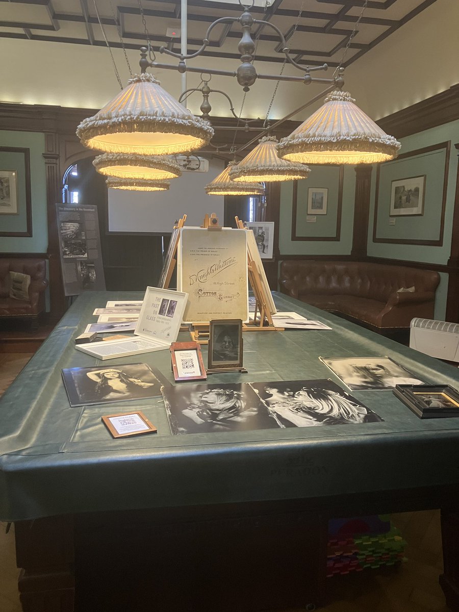 Setting up for this weeks open studio at Honeywood Museum with wet plate photographer @dave_shrimpton. Come along &amp; see him in action Thursday &amp; Friday morning  sutton.events.mylibrary.digital/event?id=109170 #GlassPlatePhotography