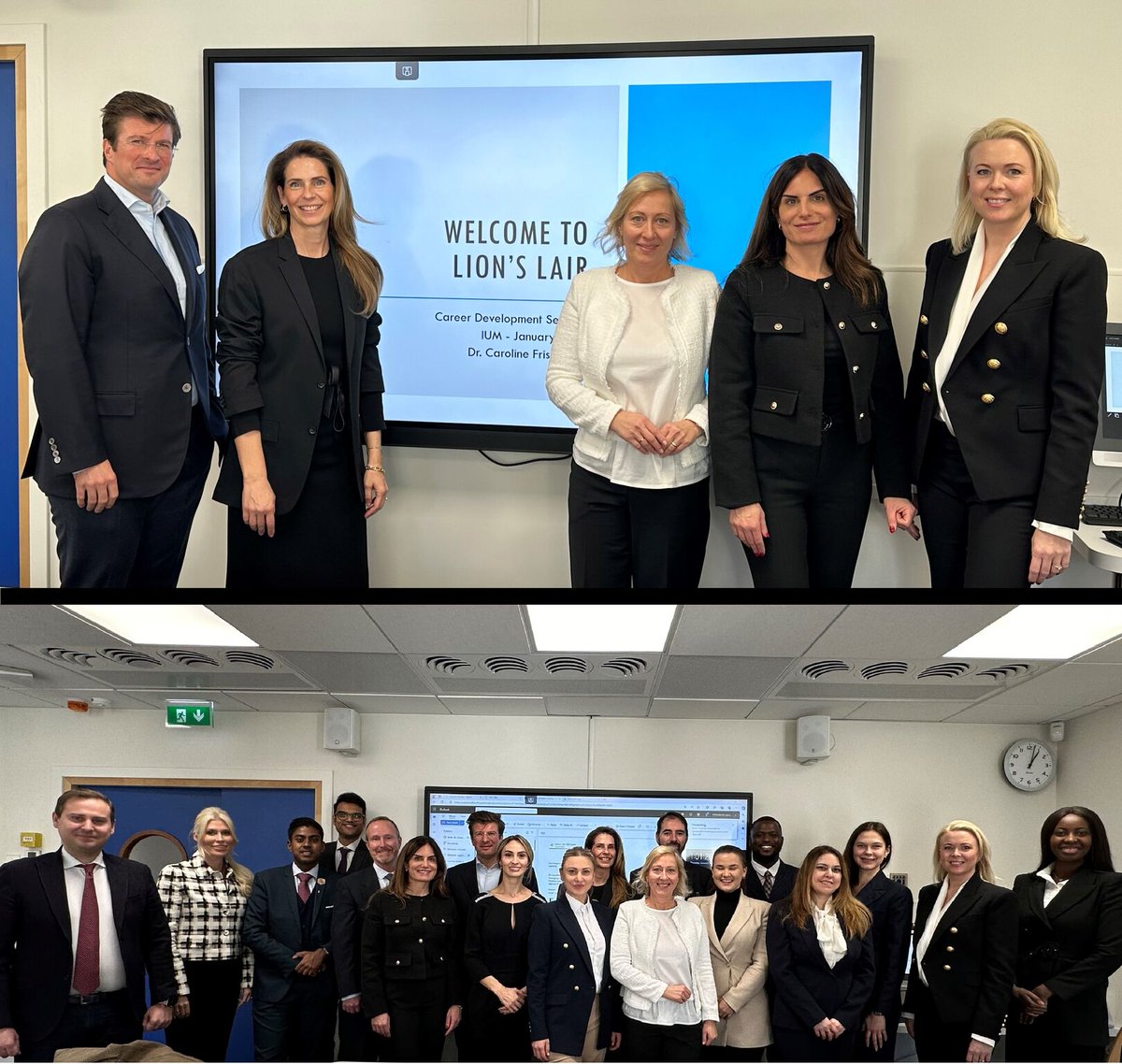 Our partners Dr. Caroline Frisenberg together with Markus Unterberger led the Assessment day for the MBA students at <a href="/ium_monaco/">University of Monaco</a> with a special Lion’s Lair day.