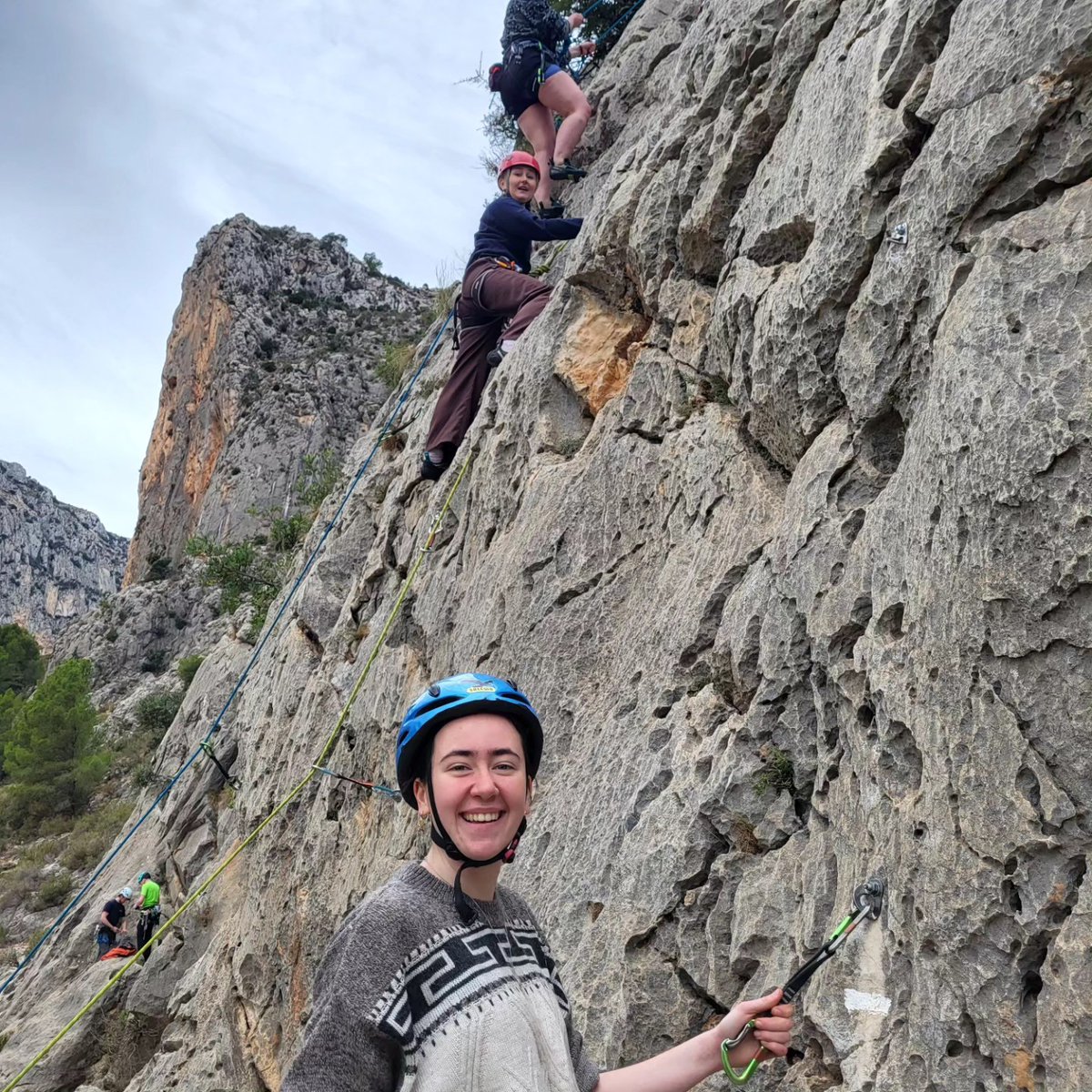 No storms here! Our Outdoor Education climbers enjoyed their annual trip to Costa Blanca recently. @atu_ie @ATU_GalwayCity @ATUOutdoor @OFlynnATU @justinkerr123