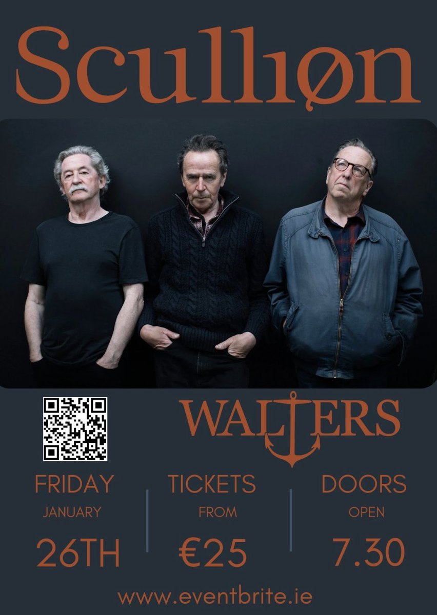 Final tickets available now for Scullion's return to Dún Laoghaire this Friday night ⚓️

🎫 bit.ly/487u5Vl