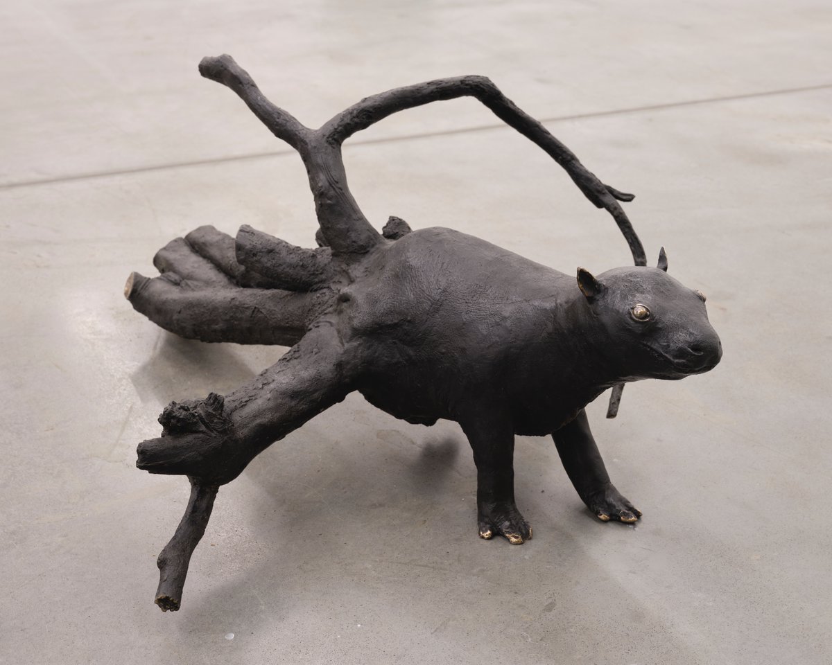 Rúta | Child God, Bronze, 2023                      'someone decides, hawk or dove' | Tue - Sun, 11am - 5pm @themacbelfast 

Hybrid pygmy hippo-tree-root \ a splice             #niamhmccann