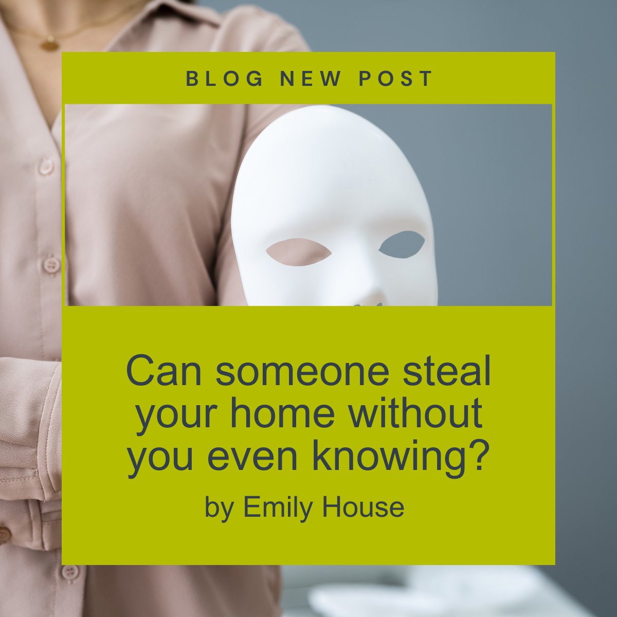 Ever thought someone could steal your house... and you wouldn't even notice?

Property fraud is a real and growing threat. In our latest blog post, Residential Conveyancer, Emily House, explains what you can do to protect yourself. ️

amicuslaw.co.uk/fraud-can-some…