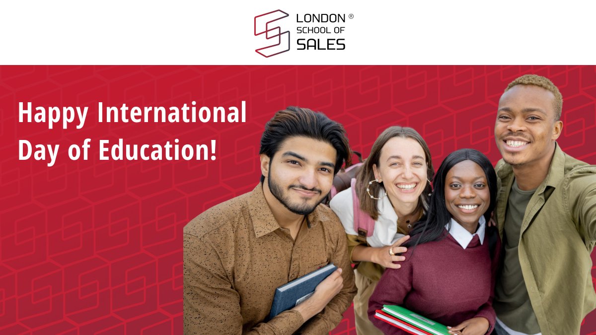 LSOS_GROW's tweet photo. 🌍Let's celebrate #InternationalDayofEducation by embracing the power of learning. Whether it's a degree or #SalesTraining, education opens doors for impactful change. 📚  

At #LSOS, we're committed to empowering #SalesExcellence through comprehensive online programmes. https://t.co/UpvZhsFzI4