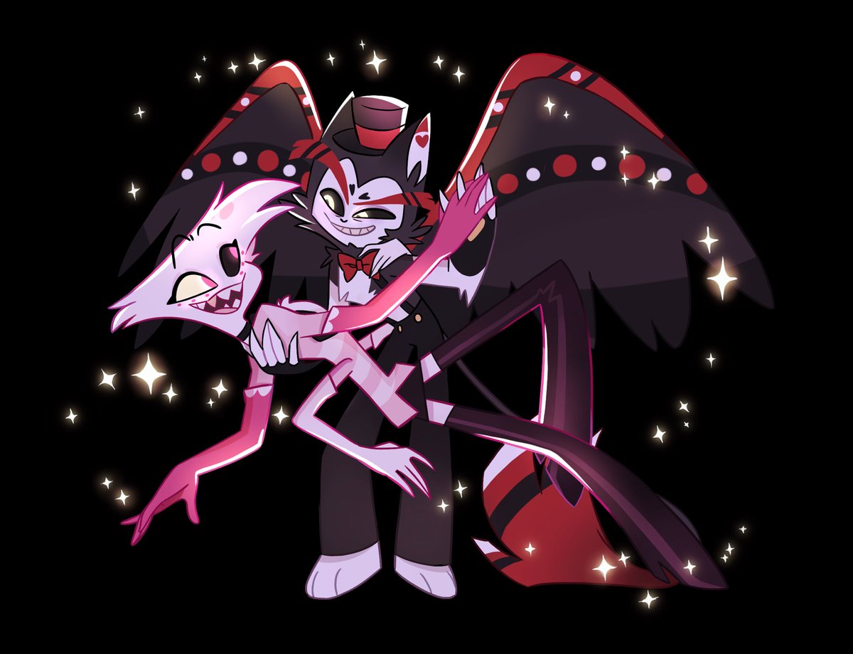 Losers😋💕 #HazbinHotel #huskerdust