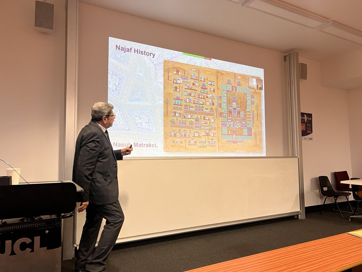 NahreinNetwork's tweet photo. 🎙️New Podcast on #UCLMinds
@Mehiyar_ Kathem talks to Dr @ali_n_attiyah of @Uni_of_Kufa about his Visiting Scholarship and his project that looks at intangible cultural heritage in #Iraq.
Shoutout to @SolomonWhiteho3 for transcribing episode!
https://t.co/4XUScq439R https://t.co/aYGKz9Vt8s