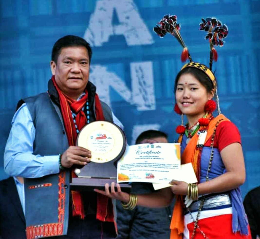 NMongku's tweet photo. Youths of Nocte &amp; Tutsa, Tirap Dist Excel in 3rd Edition of Arunachal Yuva Samanvay at Dambukk @PemaKhanduBJP @NatungMama @TayengAbu @OfGoap @SportsDept_GoAP @MyGovArunachal https://t.co/1sV23LGR1U
